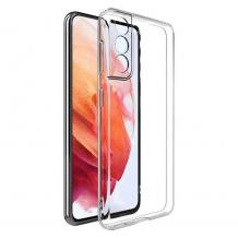Силиконов калъф / гръб / TPU за Samsung S22 5G - прозрачен