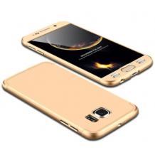 Луксозен твърд гръб GKK 3in1 360° Full Cover за Samsung S7 Edge G935