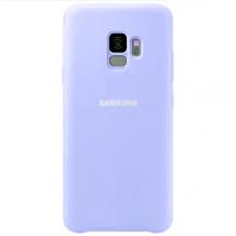 Оригинален гръб Silicone Cover за Samsung J6 Plus 2018 - светло син