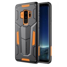 Твърд гръб Nillkin DEFENDER II за Samsung S9 Plus G965 - черен с оранжево