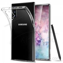 Силиконов калъф / гръб / за Samsung Note 10 Plus N975 - прозрачен
