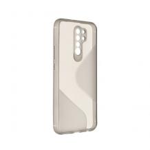 Силиконов калъф / гръб / TPU S-Case за Xiaomi Redmi 9 - сив