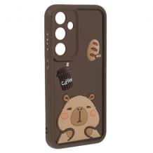 Силиконов 3D case Samsung A17 5G / Samsung A26 capybara / Капибара