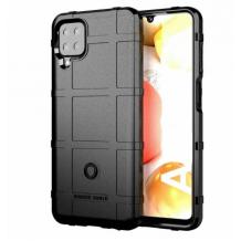 Удароустойчив калъф / гръб / Rugged Shield TPU Case за Samsung A12 - черен