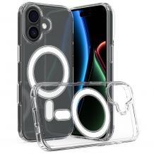 Силиконов калъф / кейс Magsafe iPhone 17 (6.3) - Прозрачен