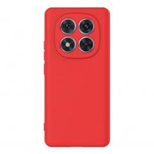 Силиконов калъф / кейс за Xiaomi Redmi Note 15 Pro - червен гръб със защита за камерата