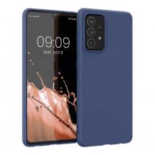 Силиконов калъф / гръб / кейс за Samsung A23 4G / A23 5G - тъмносин