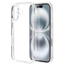 Силиконов калъф / гръб / за iPhone 17 - прозрачен кейс със защита за камерата