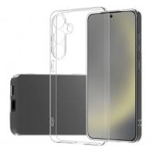 Силиконов калъф / гръб / TPU кейс 2mm за Samsung S25 - прозрачен гръб със защита за камерата