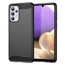 Силиконов калъф / гръб / TPU кейс за Samsung A33 5G - черен / Carbon
