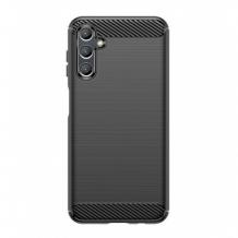 Силиконов калъф / гръб / кейс за Samsung S23 FE - черен / carbon