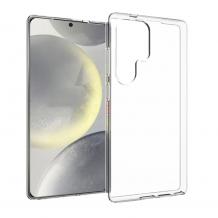 Силиконов калъф / гръб / TPU кейс за Samsung S25 Ultra - прозрачен
