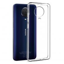 Силиконов калъф / гръб / TPU Nokia G20 - прозрачен