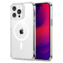 Силиконов калъф / гръб / кейс Clear Case MagSafe за Apple iPhone 13 Pro Max - Прозрачен