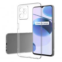 Луксозен силиконов калъф / гръб / TPU кейс Jelly 2.0mm за Realme C35 - прозрачен със защита за камерата