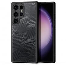 Силиконов твърд кейс Dux Ducis AIMO за Samsung S24 Ultra - черен гръб