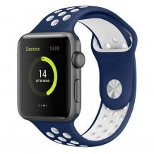 Силиконова каишка на дупки за Apple Watch 38мм / 40мм