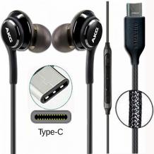 Оригинални стерео слушалки AKG / handsfree / за Samsung A05s Type-C - черни