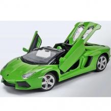 Метална кола с отварящи се врати и капаци LAMBORGHINI AVENTADOR ROADSTER 1:24