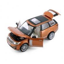 Метална кола с отварящи се врати и капаци RANGE ROVER 1:24