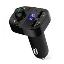FM Wireless Bluetooth transmiter Earldom с два USB порта / FM трансмитер за кола