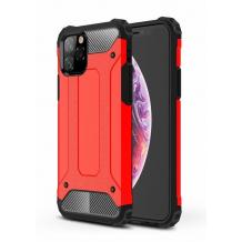 Силиконов гръб TPU Spigen Hybrid с твърда част за Apple iPhone 11 Pro Max 6.5"- червен