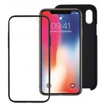 Луксозен твърд гръб 2in1 360° Full Cover за Samsung S20 Plus - черен