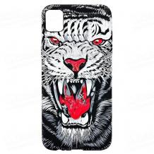 Силиконов калъф / гръб / TPU LUXO за Xiaomi Poco M3 - тигър / сив
