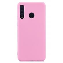 Луксозен силиконов калъф / гръб / Nano TPU за Huawei P30 Lite - розов