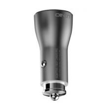 Универсално зарядно за кола LDNIO C407Q Qualcomm Quick Charge с 2 USB порта 3.0 12V / Micro USB за Samsung, Lenovo, LG, HTC, Sony, Nokia, Huawei, ZTE, BlackBerry, Xiaomi и др. - сив