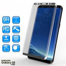Оригинален извит стъклен протектор /3D full cover Tempered glass screen protector / за Samsung Note 8 N950