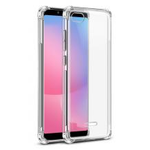 Удароустойчив ултра тънък силиконов калъф / гръб / TPU за Xiaomi Redmi 6A - прозрачен