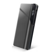 Луксозен калъф Smart View за Samsung A12 - черен