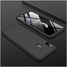 Твърд гръб Magic Skin 360° FULL за Huawei Y6 2019 / Honor 8A - черен