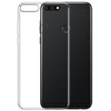 Ултра тънък силиконов калъф / гръб / TPU Ultra Thin за Huawei Honor 10 Lite - прозрачен